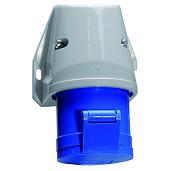 Розетка настенная 32А 3п(2Р+Е) 6ч, 230В, IP44 92x94 Quick-Connect Bals 11919