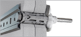 Дюбель нейлоновый универсальный X1 evo L 6x50  FR_6007000605000 FRIULSIDER