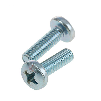 Изображение товара Винт полуцилиндр.головка DIN7985 М6х30 цинк (пакет 9 шт)