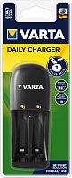 Элемент питания зарядное устр-во Daily Charger для 2 акк. ААА, АА Ni-MH ток заряда 260mA (57610 201 401) 57610201401 VARTA