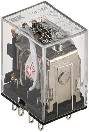 Реле промежуточное РЭК78/4(MY4) 3А 220В АC (RRP20-4-03-220A) IEK