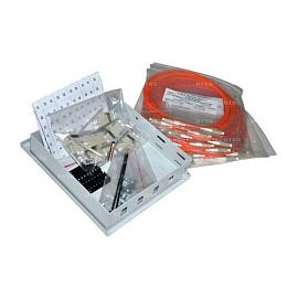 Кросс настенный микро, предсобранный, 2 порта LC/UPC duplex, 62.5/125 NTSS-WFOBМк-2-2LC/U-62.5-SP1.5G0A NTSS