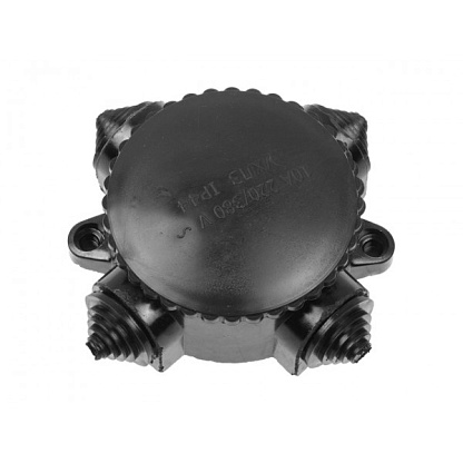 Изображение товара Коробка распределительная У409-3.У1 IP65 трёхрожковая наружная из пластика