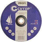 Круг зачистной по металлу 125 х 6 х 22 мм CUTOP PROFI 39992т