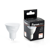Лампа светодиодная 10Вт GU5.3 MR16 4000K 860Лм матовая 230В Рефлектор LED OSRAM 38159 Feron Pro