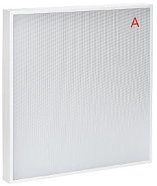 LIGHTING PRO Светильник светодиодный ДВО 1001A 30Вт 3000К IP40 595х595мм микропризма БАП 3ч IEK