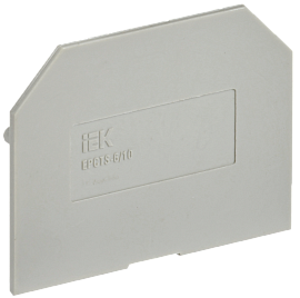 Заглушка для CTS 6/10мм2 серая IEK YCT10-00-K03-006-ZGL