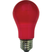 Лампа светодиодная 8 Вт E27 A55 220В грушевидная красная Color K7CR80ELY ECOLA
