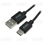 Кабель для передачи данных и зарядки USB2.0 (USB type C) WU-206C(1,5m, 3А) LAZSO