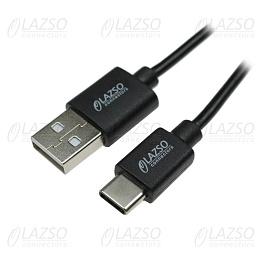 Кабель для передачи данных и зарядки USB2.0 (USB type C) WU-206C(1,5m, 3А) LAZSO