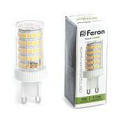 Лампа светодиодная LB-435 JCD 11Вт 910Лм 230В G9 4000K 38150 Feron