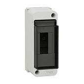 Бокс пластиковый Easy9 XS 1ряд/2модуля навесной с прозрачной дверью 86х55х140 IP40 EZ9EAB102 Schneider Electric