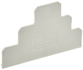 Заглушка для колодки клеммной CTS-ML 3-х 2,5мм2 серая IEK YCT13-00-3-K03-002-ZGL