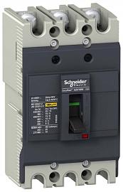 Выключатель автоматический 100А 3П трехполюсный 15кА IP20 EASYPACT EZC100N3100 Systeme Electric