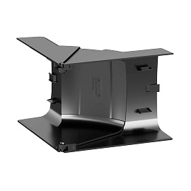 Угол внутренний "In-liner Front" 110х50 мм изменяемый черный 01051A DKC