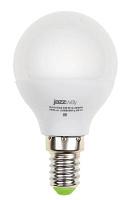 Лампа светодиодная 5Вт Е14 G45 4000К 400Лм матовая 220В Шар PLED-ECO .1036926A Jazzway