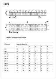 Колодка ЗВИ- 80 10-25 мм2 ПВХ 12 пар Прозрачный цвет (UZV3-080-25) IEK