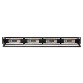 Патч-панель 19", 24хRJ-45, UTP, 5e, 1U 10-0403 SUPRLAN