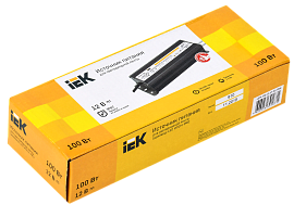 Драйвер LED ИПСН-PRO 100Вт 12 В блок- шнуры IP67 IEK LSP1-100-12-67-33-PRO IEK