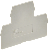 Заглушка для колодки клеммной CTS-ML 2-х 4мм2 серая YCT13-00-2-K03-004-ZGL IEK