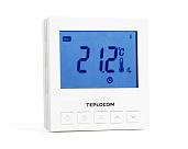 Термостат комнатный проводной, прогр., реле 250В, 3А Teplocom TS-Prog-220/3A Бастион