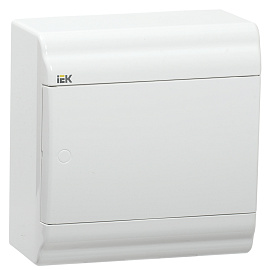 Бокс ЩРН-П-6 модулей навесной пластик IP41 PRIME белая дверь MKP82-N-06-WD-41-20 IEK