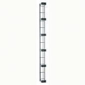 Решётка кабельная 1560x100x150 мм - для шкафов XL VDI 19'' 033135 Legrand