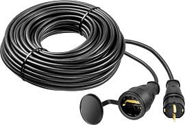 STAYER RC 315, 30 м, 3700 Вт, 1 гнездо, IP44, КГ 3х1.5 мм², удлинитель-шнур 55026-30