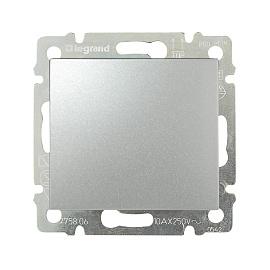 Выключатель без фиксации - Valena - 10 A - 250 В~ - алюминий 770111 Legrand