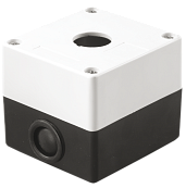 Корпус КП101 для кнопок 1место белый (BKP10-1-K01) IEK