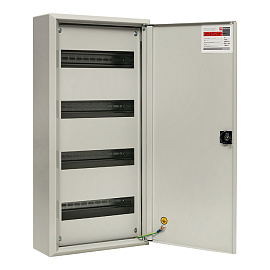 Щит ЩРн-48 IP31 распеделительный навесной, замок (610х300х120) mb21-48n EKF