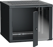 ITK Шкаф LINEA W 6U 600x600 мм дверь стекло, RAL9005 LWR5-06U66-GF IEK
