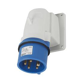 Вилка кабельная силовая 16А 3К+H+З 230В IP44 накладная 057586 Legrand
