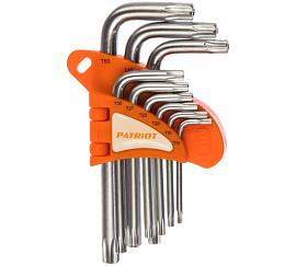 Набор ключей PATRIOT SKТ-9, TORX,T10-T50,CRV, 9 шт 350002004 PATRIOT