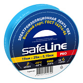 Изолента ПВХ синяя 19х25м 9374 Safeline