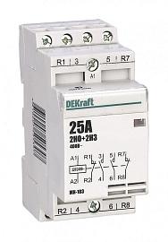 Контактор модульный 2НО+2НЗ 32А 230В МК-103 18076DEK DEKraft SE
