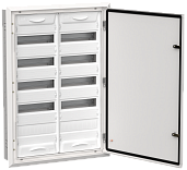 Корпус металлический ЩРв-120 (2х60) 880х625х130мм IP31 белый (одна дверь) TI5-50-V-2X060-31 TITAN 5 IEK