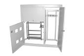 Корпус щита этажного НАВЕСНОЙ 4 кв. SQ0905-0166 TDM