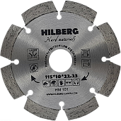 Диск алмазный отрезной 115*22,23 Hilberg Hard Materials Лазер HM101