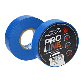 Изолента ПВХ синяя 19мм 20м   6816 Pro-Line