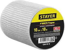 Серпянка самоклеящаяся FIBER-Tape, 10 смх10м STAYER Professional 1246-10-10