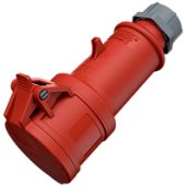 Розетка кабельная силовая 16А 4P IP44 400В ProTOP № 194A Mennekes