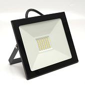 Прожектор светодиодный 50Вт SFL90-50 4750Лм 6400K 2835SMD 220В IP65 55066 черный Saffit