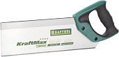 Ножовка с обушком для стусла (пила) "KraftMax" TENON, 14 /15 TPI, 300 мм, специальный зуб KRAFTOOL 15228-30