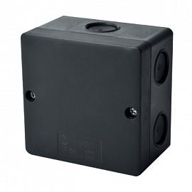 Коробка распределительная открытой установки KSK 80 UV HF (FA)  черная 80x80x55мм IP66  CARBON KSK 80_FA KOPOS