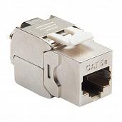 Модуль розеточный Keystone кат.5e, FTP, 1xRJ45, T568A/B, без инструмента, белый DR-5112 DATAREX