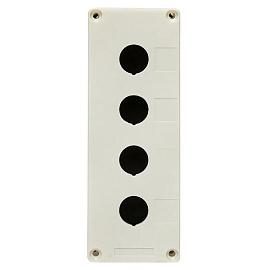 Корпус  КП104 пластиковый 4 кнопки белый (cpb-104-w) EKF