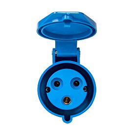 Розетка кабельная силовая переносная 223 2Р+РЕ 32А 220В IP44 ps-223-32-220 EKF PROxima