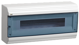 Бокс пластиковый ЩРН-П-18 IP41 навесной PRIME, 190х398х100 MKP82-N-18-41-10, IEK