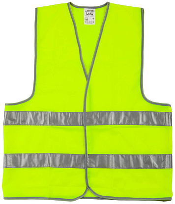 Изображение товара Жилет STAYER MASTER флуоресцентный желтый размер XXL 52-54 с светоотражающими лентами